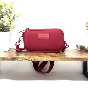 Dagne Dover x Sephora Mara Phone Sling Micro Purse Crossbody Spice Red Neoprene